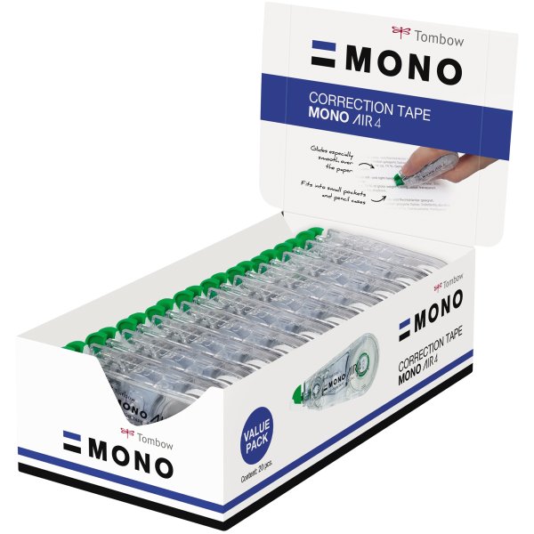 Tombow Korrekturroller MONO AIR CT-CA4-20 4,2mmx10m 20 St./Pack.