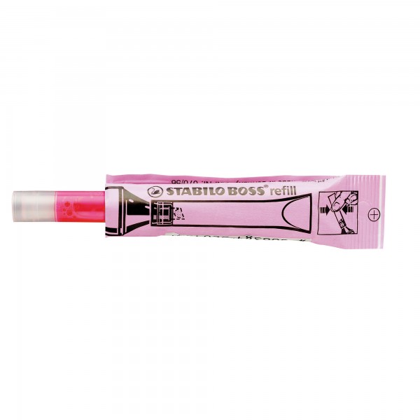 STABILO Nachfüllpatrone BOSS refill 070/56 für BOSS ORIGINAL 3ml pink