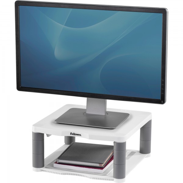 Fellowes Monitorständer Premium 91717 Kunststoff platin