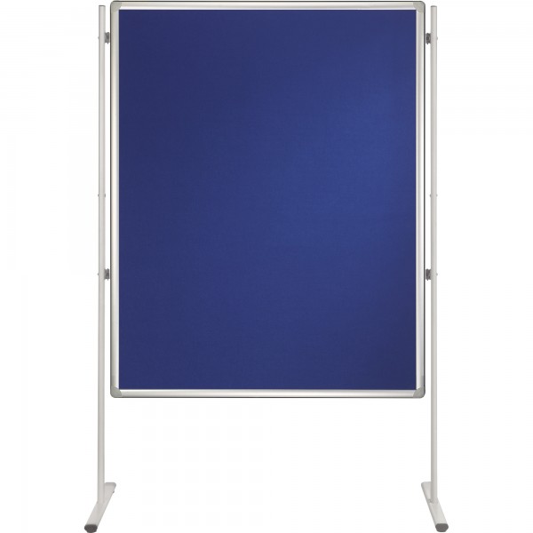 Franken Stellwandtafel PRO SFD800303 120x90cm lack./Filz bl