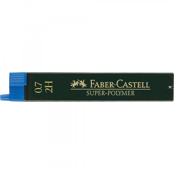 Faber-Castell Feinmine SUPER POLYMER 120712 2H 0,7mm 12 St./Pack