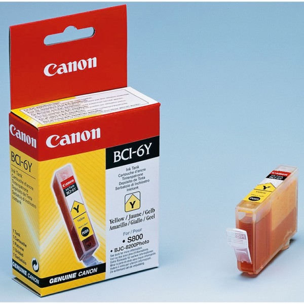 Canon Tintenpatrone 4708A002 BCI6Y 13ml gelb