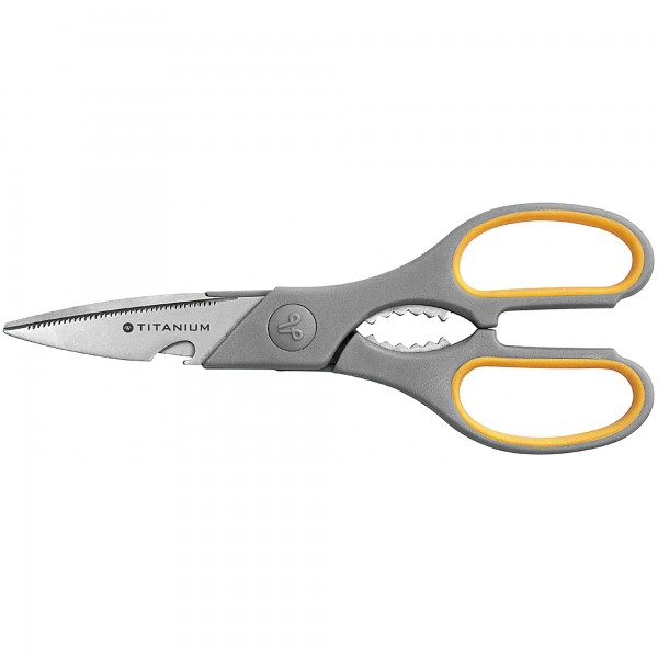 Westcott Schere Titanium Super E-30486 00 21cm grau/gelb