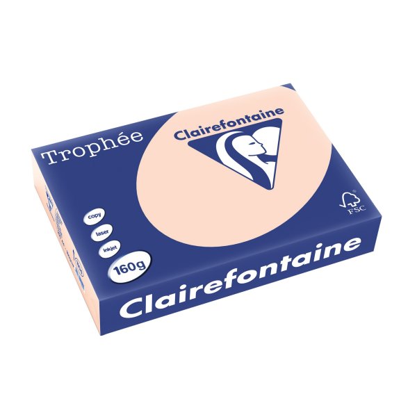 Clairefontaine Kopierpapier 1104C 025601610521 A4 160g lachs 250Bl