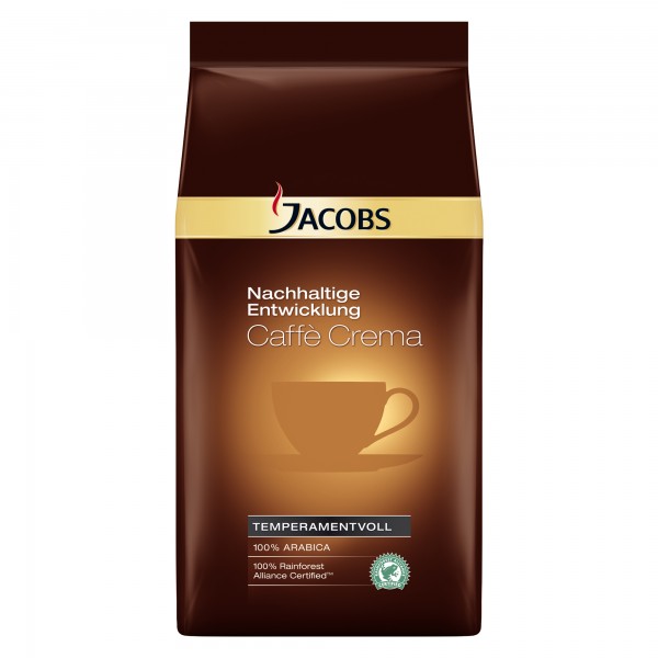 JACOBS Kaffee Nachhaltige Entwicklung Caffè Crema 4031706 1kg