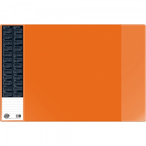 Veloflex Schreibunterlage VELOCOLOR 4680330 60x40cm PVC orange