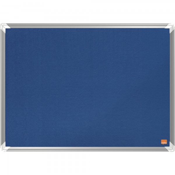 Nobo Notiztafel Premium Plus 1915187 45x60cm Filz blau