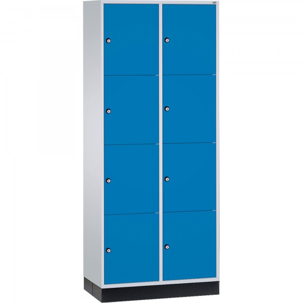 C+P Schließf.schrank 8470202S10000 8Fächer 1950x820x500mm lgr/lbl