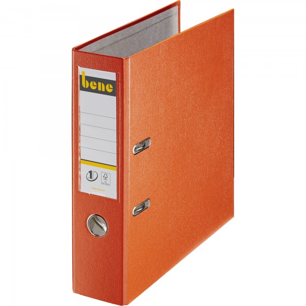 Bene Ordner 291400 OR DIN A4 80mm PP orange