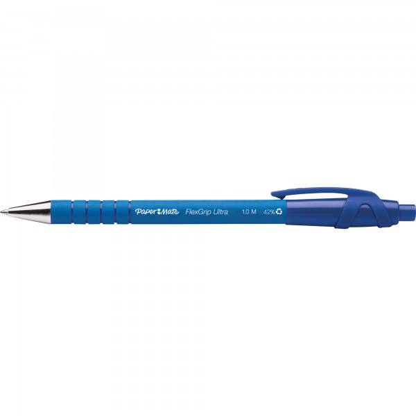 Paper Mate Kugelschreiber Flexgrip Ultra RT S0190433 M blau