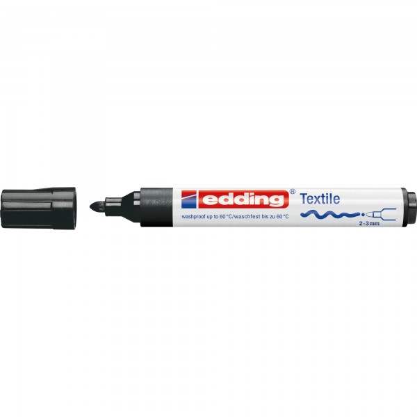 edding Textilmarker Creative 4500 4-4500001 2-3mm schwarz