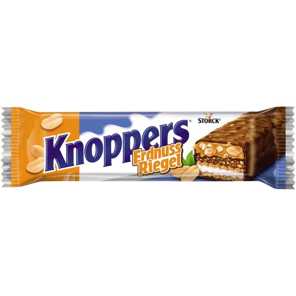 Knoppers Schokoriegel Erdnuss 182194 40g 24 St./Pack.