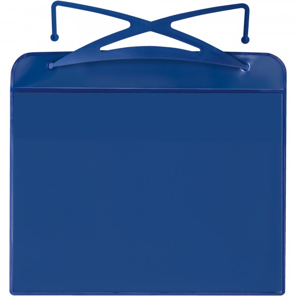 Veloflex Tasche 3805000 A5 quer PVC blau