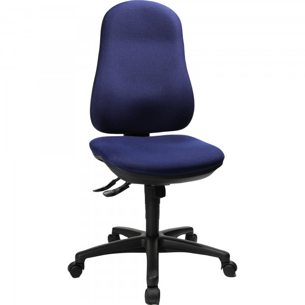 TOPSTAR Bürodrehstuhl Support SY 8550G26 ohne Armlehnen blau