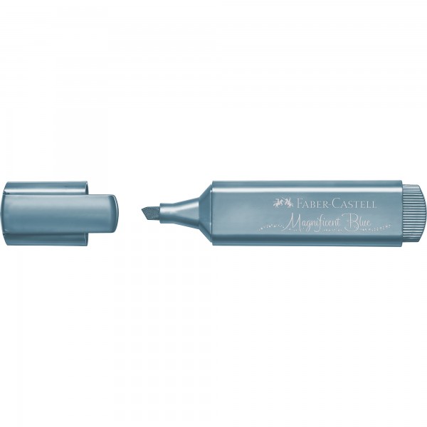 Faber Castell Textmarker Textliner 154647 metallic ice blue