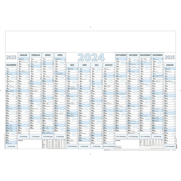 ZETTLER Plakatkalender 915-0015 14M/1S gerollt 5St.