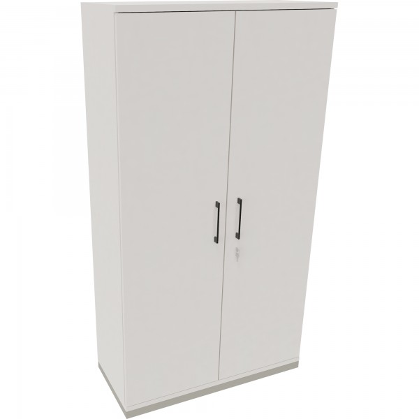 Flügeltürenschrank 5OH B1000xT442xH1869 an/Weiß