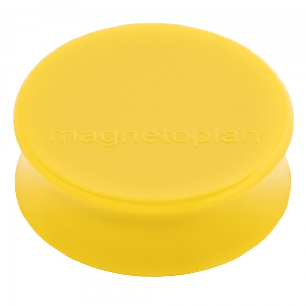 magnetoplan Magnet Ergo Large 16650102 34mm goldgelb 10 St./Pack.